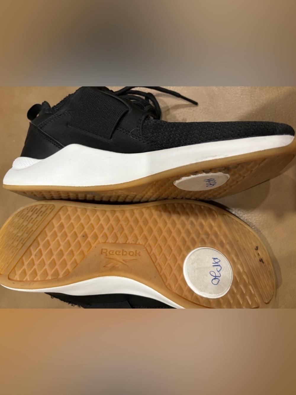 Reebok Black Knit Women's Athletic running Sneakers - Picture 5 of 8